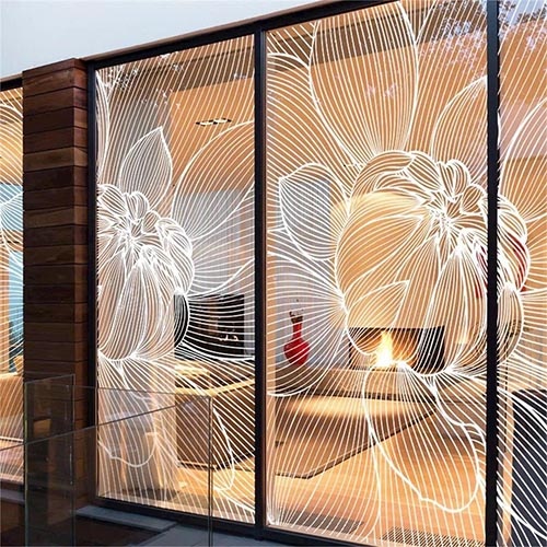 CNC Carving Glass