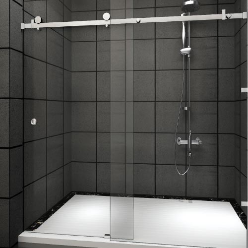 F Series Glass Shower Barn Door