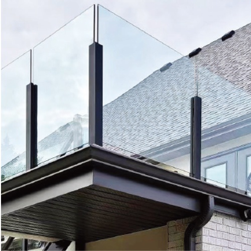 Glass Balustrade with Stainless Steel Post