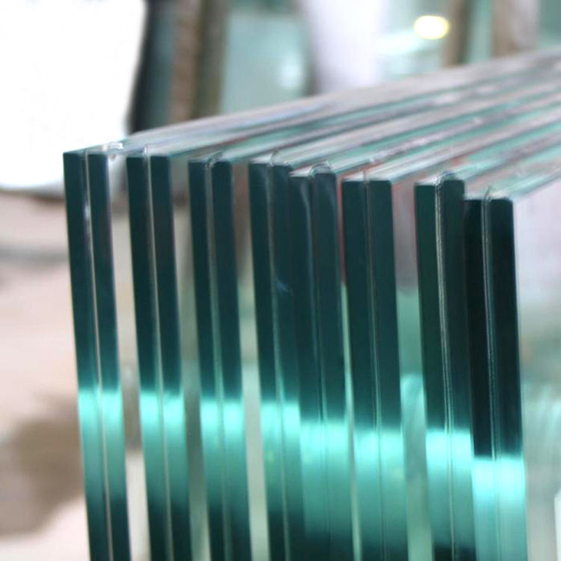 laminated glass with clear EVA film