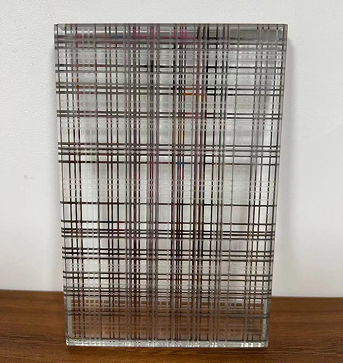 artistic architectural safety laminated glass