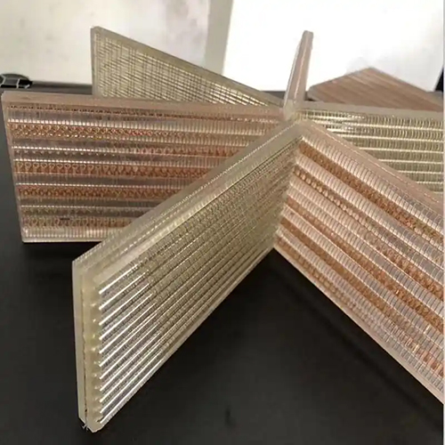 laminated glass with pattern glass and various fabric interlayer
