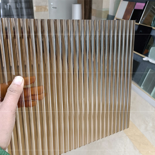 Bronze Moru Textured Glass