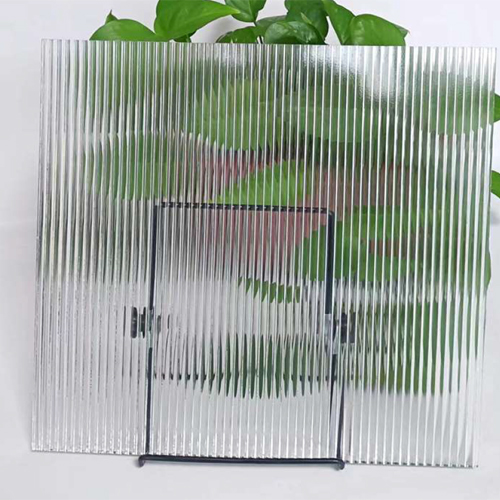Ribbed Textured Glass