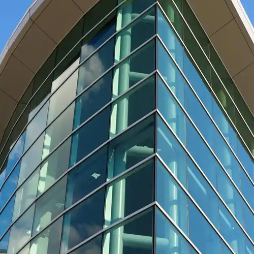 insulated glass unit for curtain wall and building facade enclousre 