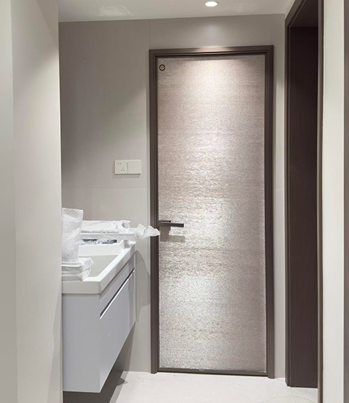 armani fabric laminated glass interior aluminum door