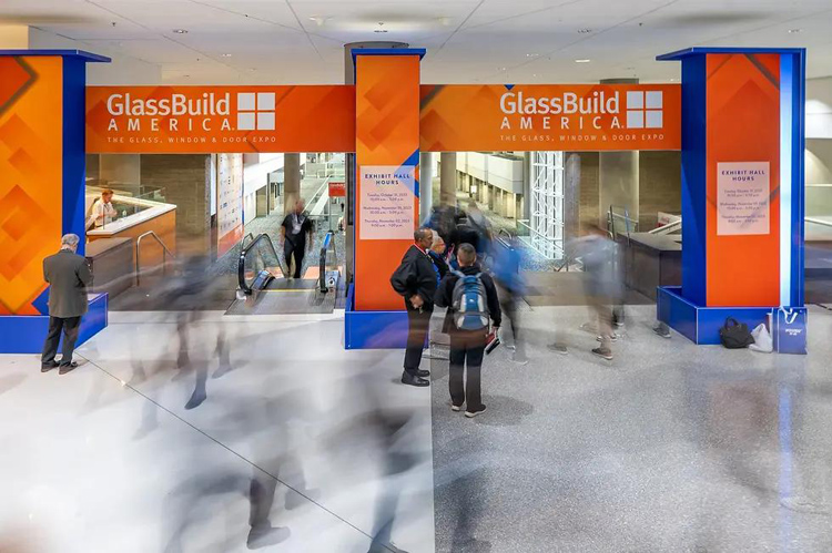 GlassBuild America 2026 entrance