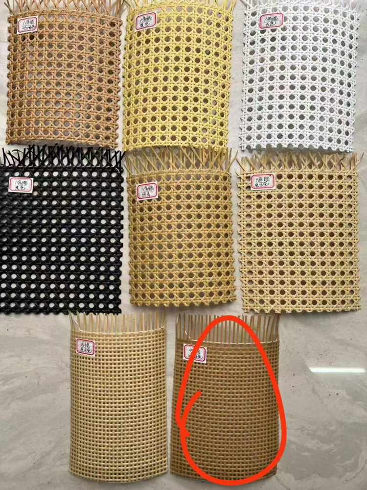Woven resin wicker interlayer pattern collection