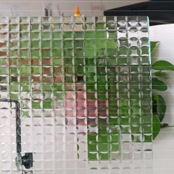 Pyramids Patterned Glass