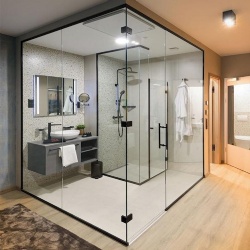project glass shower partition