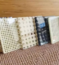 Resin Wicker Interlayer Laminated Glass