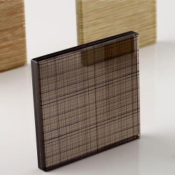 Decorative Fabric Mesh Laminated Glass