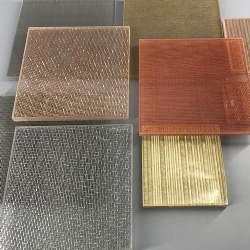 Metal Mesh Interlayer Laminated Glass
